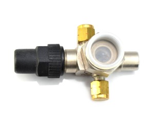 Zawór kątowy rotalock 1.1/4" x  5/8" (15,88mm) V09, zawór serwisowy