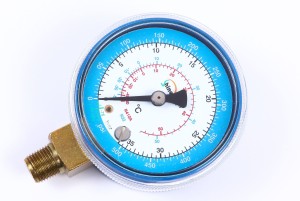 Manometr pojedynczy niskiego ciśnienia na czynnik R410a i R32 MINI 54mm