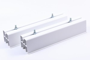 Wspornik klimatyzatora, mocowanie skraplacza,  podstawa PVC 1000mm  podłogowa