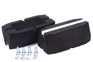 Podstawa gumowa 25cm RB25-0, mocowanie skraplacza, wspornik RB25-0 klimatyzatora - 4szt