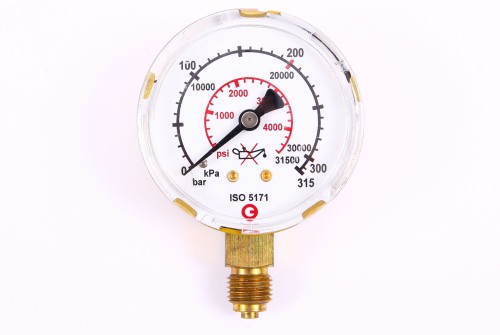 Manometr ogólny do reduktora GCE 200 BA