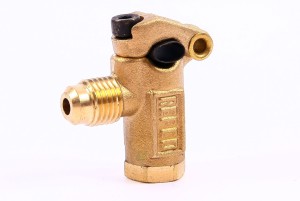 Zawór serwisowy ewakuacyjny REFCO LT-4G z trzpieniem przebijającym