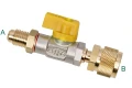Zawór REFCO 1/4"x5/16" SAE
