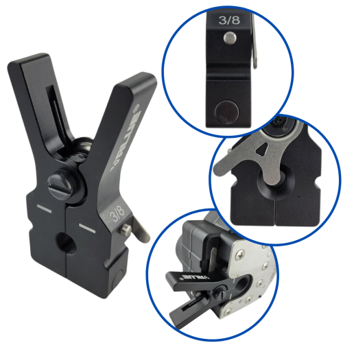 Klamra 3/8" do kielicharki elektrycznej Value