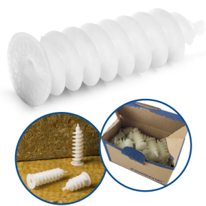 Kołek spiralny do styropianu 80 mm Rawlplug 40 szt.