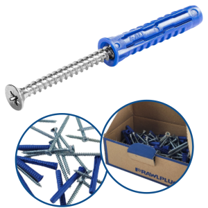 Kołek uniwersalny z wkrętem 8x40mm Rawlplug 50 szt. 