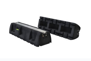 Podstawa gumowa 60 cm z poziomicą SBR EXTREME, podstawa pod pompę ciepła