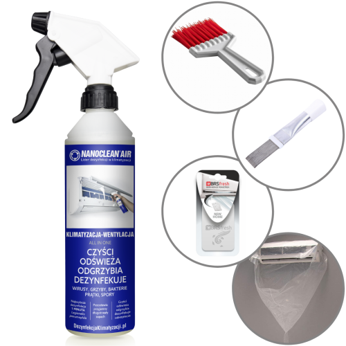Zestaw do czyszczenia klimatyzacji