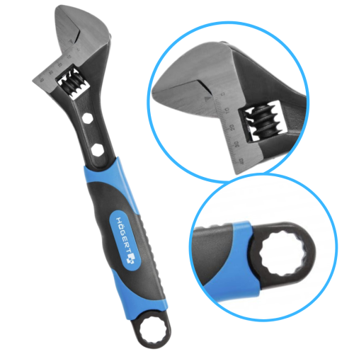 Klucz nastawny szwedzki HOGERT 12"/300mm