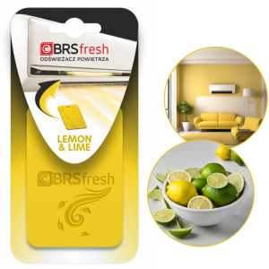 BRS-FRESH odświeżacz powietrza LEMON & LIME, zapach do klimatyzacji