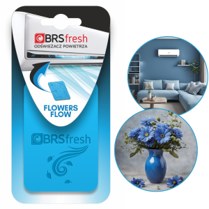 BRS-FRESH odświeżacz powietrza FLOWERS FLOW, zapach do klimatyzacji