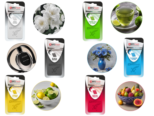 BRS-FRESH zestaw odświeżaczy powietrza