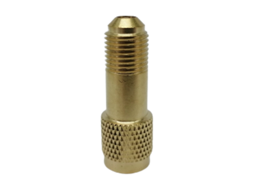 Adapter mosiężny prosty Value V08 5/16" M - 1/4" Ż