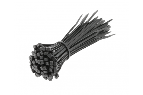 Opaska zaciskowa 2,5x100 100szt czarne HT2C700 Hogert