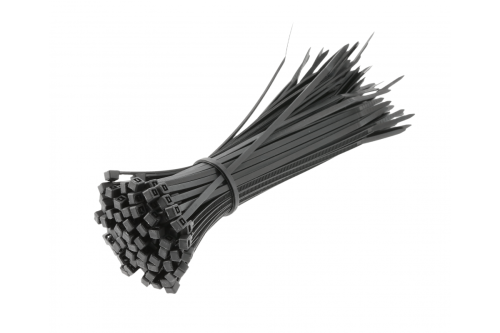 Opaska zaciskowa 2,5x140 100szt czarne HT2C701 Hogert