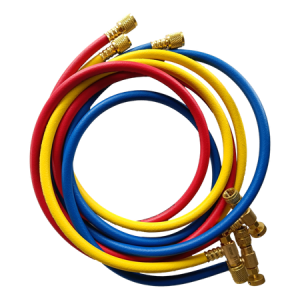 Zestaw przewodów, węży do czynników chłodniczych z zaworami Wipcool MRH-1SV do klimatyzacji