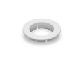 Rozeta biała BRSPlast 80 mm, maskownica otworu