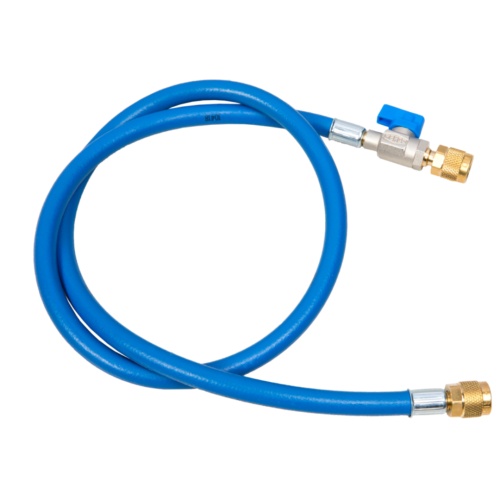 Wąż REFCO 90cm z zaw. 1/4" CA-CL-36-B niebieski