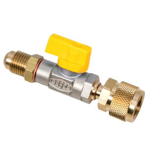 Zawór kulowy do węży REFCO CA-5/16" SAE R410a