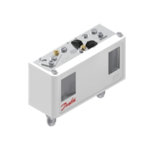Podwójny presostat KP15 NC/WC Resety ustawialne DANFOSS