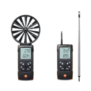 Zestaw Testo 417 - Cyfrowy anemometr wiatraczkowy z sondą + testo 425