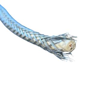 Przewód grzewczy na metry 1m/30W, grzałka silikonowa w oplocie