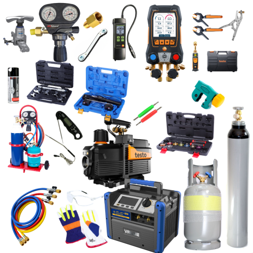 Zestaw narzędzi serwisowych do ustawy f-gazowej UDT R290 PROPAN