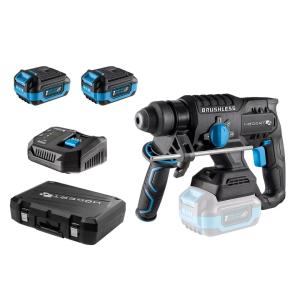 Zestaw bezszczotkowa młotowiertarka z funkcją podkuwania 18V HOGERT