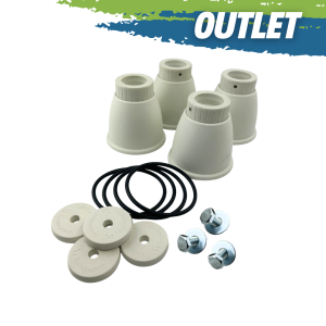 OUTLET - Wspornik regulowany podłogowy GENIUS 123-176 mm