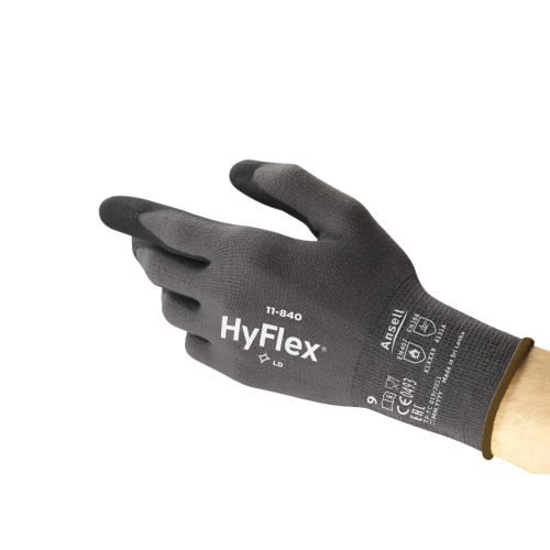 Rękawice powlekane nitryl ANSELL HYFLEX ESD-10 BLACK