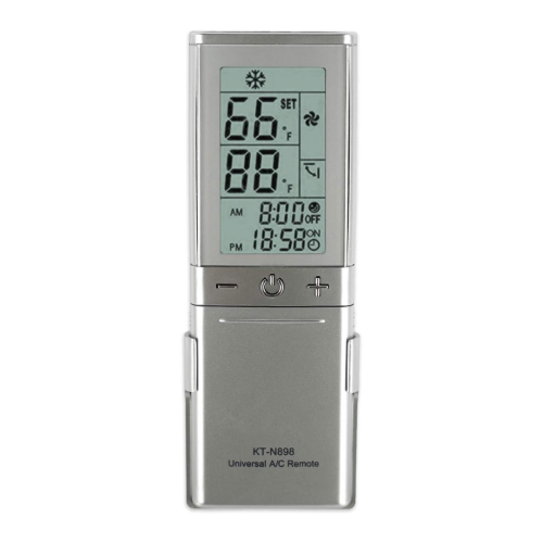 Pilot uniwersalny do klimatyzatorów, klimatyzacji srebrny KT-N898