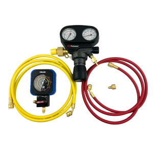 Zestaw do prób szczelności w układach klimatyzacji GCE 50BAR, tester szczelności azotem 