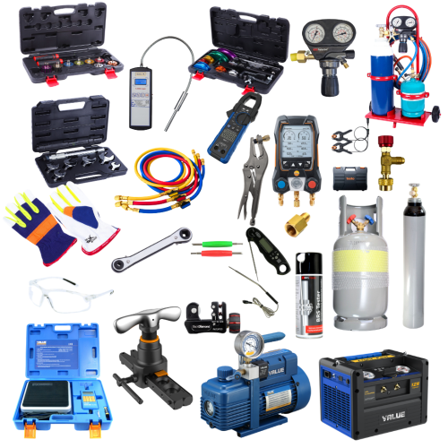 Zestaw narzędzi serwisowych do ustawy f-gazowej UDT Uniwersalny