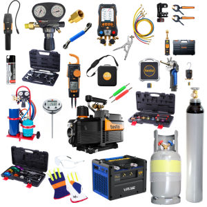 Zestaw narzędzi serwisowych do ustawy f-gazowej UDT TESTO