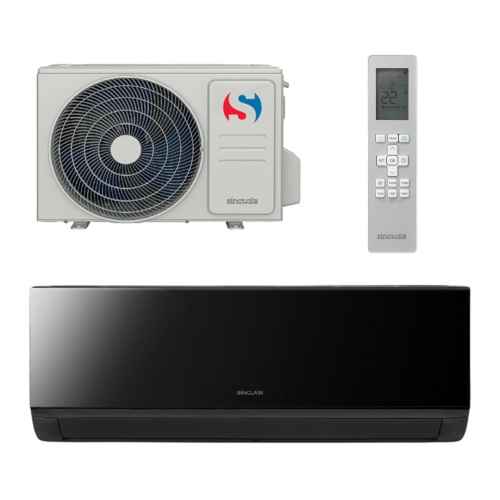 Klimatyzator ścienny SINCLAIR CZARNY SKY - 5,3 kW Split (komplet)