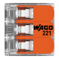 Złączka zaciskowa instalacyjna z dźwignią WAGO 3x0,14-4