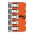 Złączka zaciskowa instalacyjna z dźwignią WAGO 5x0,2-4mm²