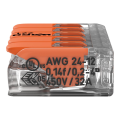 Złączka zaciskowa instalacyjna z dźwignią WAGO 5x0,2-4mm²