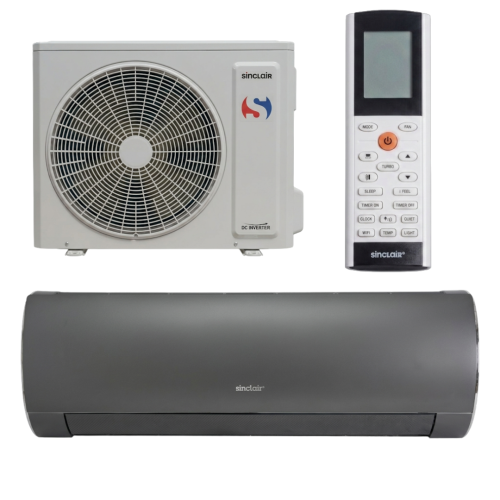 Klimatyzator ścienny SINCLAIR CZARNY TERREL - 3,5 kW Split (komplet)