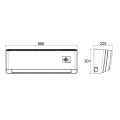 Klimatyzator ścienny SINCLAIR BIAŁY SPECTRUM PLUS - 2,7 kW Split (komplet)