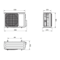 Klimatyzator ścienny SINCLAIR BIAŁY SPECTRUM PLUS - 3,5 kW Split (komplet)