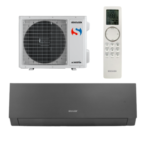 Klimatyzator ścienny SINCLAIR CZARNY MARVIN - 7,1 kW Split (komplet)
