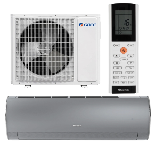 Klimatyzator ścienny GREE FAIRY SILVER - 5,3 kW Split (komplet)