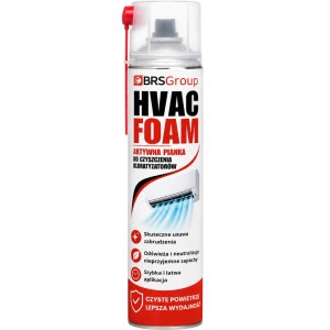 Pianka do czyszczenia klimatyzacji BRS HVAC FOAM 600ml