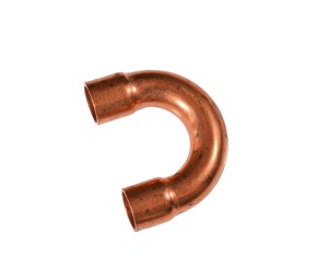 Łuk 5/8" 180 ST do lutowania,  dwukielichowy calowy