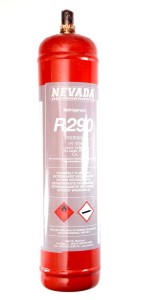 Czynnik chłodniczy R290 NEVADA  opakowanie jednorazowe 1000 ml/370 g propan R-290