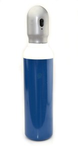 Butla tlenowa z zaworem 5l nowa, do ZLT