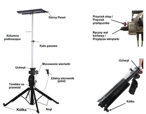 Przenośny dźwignik BLACK DIAMOND