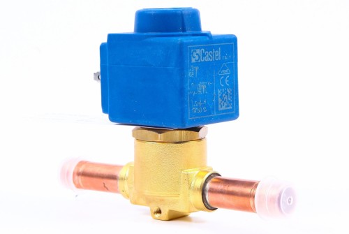 Zawór elektromagnetyczny CASTEL 1028/M10 - 10mm lutowany