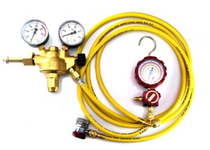 Zestaw do sprawdzania nieszczelności azotem A/C- tester szczelności Azot, azotowy autoklimatyzacji